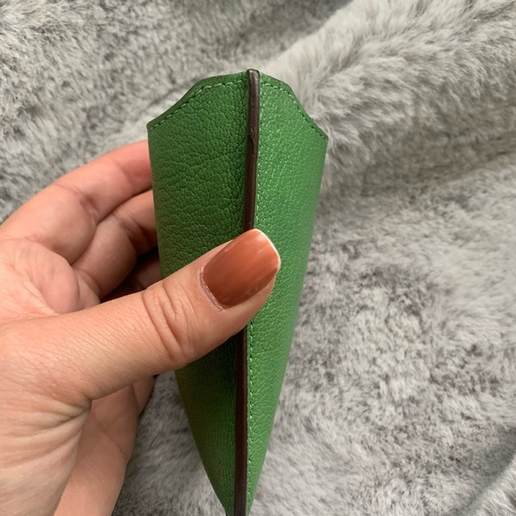 Mulberry Leather Phone case , fits iPhone 4/5 , business cards / cards - Picture 6 of 6